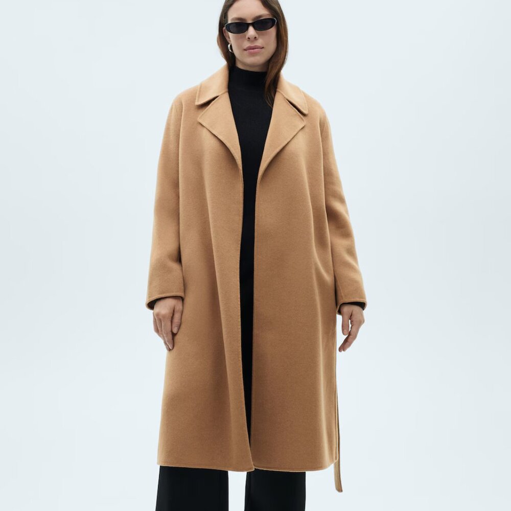 Mango Belt Handmade Coat - NWT
Color: Medium Brown